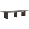 image:imageSafco Medina 14 Conference Table with Moucha Finish Rounded Ends and Beveled Edges Silver Detailing Grommet Holes 250 lbs Capacity