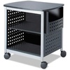 image:imageSafco Scoot Deskside Utility Cart amp MultiUse Printer Stand Desk Organizer Mobile Rolling Cart with Adjustable Shelf
