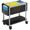 image:imageSafco Scoot Open Top Rolling Mobile File Cart Fits Letter and LegalSize Hanging FoldersOpen Top