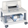 image:imageSafco Wave UnderDesk Utility Cart amp MultiUse Printer Stand 2Tier Printer Table for Home Office Rolling Cart with ShelfUnder Desk
