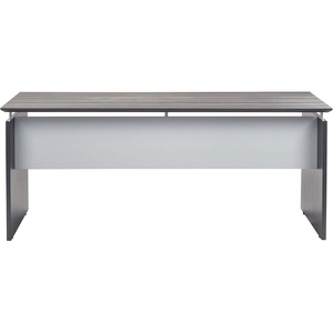 image:imageMayline MNDS72LGS Medina Straight Edge Desk 72W Gray Steel LaminateGray Steel Laminate