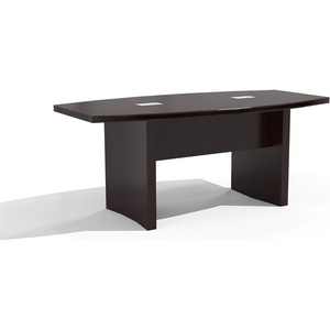 image:imageSafco Aberdeen 8 ft Conference Table Contemporary Laminate for Modern Business and Meeting Rooms Gray SteelMocha Laminate