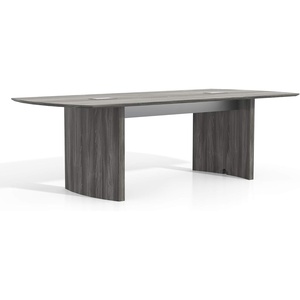 image:imageSafco Products Medina Modern Office Conference Meeting Room Table 8 Gray Steel