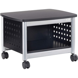 image:imageSafco Underdesk Multi Functional Stand  1855BL Powder Coated Steel Swivel Wheels Holds 100 lb  Home Orginization Solutions