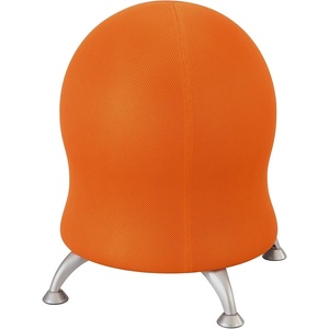image:imageSafco Zenergy Ball Chair Active Seating AntiBurst Inflatable Chair for Home Office and Classroom Orange Mesh