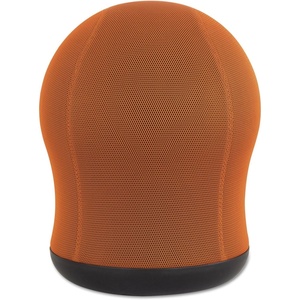 image:imageSafco Zenergy Swivel Ball Chair AntiBurst Vinyl Exercise Ball Chair for Home Office amp Classroom Ideal for K12 Supports Active Seating Orange Mesh