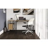 image:imageSafco 1001SL Vamp LED Modern ABS Desk Lamp with USB Port and Dimmer Switch SilverBlack