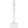image:imageSafco 1001SL Vamp LED Modern ABS Desk Lamp with USB Port and Dimmer Switch SilverWhite