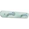 image:imageSafco 4202 Nail Head Coat Hook 6 Hook Silver2 Hook