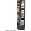 image:imageSafco 4325BL Industrial Steel Rotary Magazine amp File Rack  92 Pocket Black  360 Rotational Steel Base 5 lbs Capacity Per PockeSteel