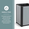 image:imageSafco Evos Steel Trash Can 38 Gallons Indoor and Outdoor Use Commercial Garbage Can with Plastic Liner38 Gallon