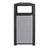 image:imageSafco Evos Steel Trash Can 38 Gallons Indoor and Outdoor Use Commercial Garbage Can with Plastic Liner38 Gallon