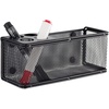 image:imageSafco Onyx Mesh Marker Organizer Basket  Steel Mesh with Durable Powder Coat Finish  8W x 325D x 3H  Magnetic Back  Includes Wall Mounting Hardware  Perfect for Office amp Classrooms