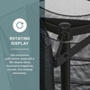 image:imageSafco Onyx Rotating Mesh Magazine Holder Display Rack with 30 Pockets Brochure Organizer CommercialGrade Steel Construction Black