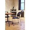 image:imageSafco Open Top Dome Trash Can 15 Gallon Stainless Steel Garbage Can for Indoor Use Hands Free BlackBlack