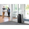 image:imageSafco Open Top Dome Trash Can 15 Gallon Stainless Steel Garbage Can for Indoor Use Hands Free BlackBlack
