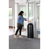 image:imageSafco Open Top Dome Trash Can 15 Gallon Stainless Steel Garbage Can for Indoor Use Hands Free BlackBlack