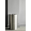 image:imageSafco Open Top Trash Can 30 Gallon Stainless Steel Modern Garbage Can for Indoor Use WhiteSilver