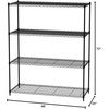 image:imageSafco Products 5294BL Industrial Wire Shelving Starter Unit Organzie Home Office Classrooms Garages amp More 48 W x 24 D x 72 H AddOn Unit and Extra Shelf Pack Sold Separately Black