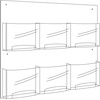 image:imageSafco Products 5667CL Clear2c Literature Display 6 Magazine Clear