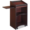 image:imageSafco Products 8918MH Executive Mobile Lectern MahoganyMahogany