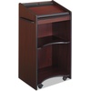 image:imageSafco Products 8918MH Executive Mobile Lectern MahoganyMahogany