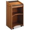 image:imageSafco Products 8918MH Executive Mobile Lectern MahoganyMedium Oak