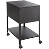 image:imageSafco Products Mobile Locking Legal File Cart 5353PT Tan Legal Size Locking Top Swivel WheelsTan