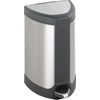 image:imageSafco Products Stainless StepOn Trash Can 4Gallon Stainless Steel7gallon