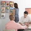 image:imageSafco Reveal Literature Rack 9 Compartments Magazine Holder WallMounted Brochure Organizer Acrylic Clear