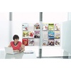 image:imageSafco Reveal Literature Rack 9 Compartments Magazine Holder WallMounted Brochure Organizer Acrylic Clear
