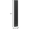 image:imageSafco Steel Magazine Rack 23 Pocket Wall Mounted Display for Home amp Office Durable Powder Coat FinishBlack