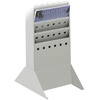 image:imageSafco Steel Magazine Rack 23 Pocket Wall Mounted Display for Home amp Office Durable Powder Coat FinishLight Gray
