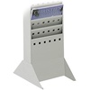 image:imageSafco Steel Magazine Rack 23 Pocket Wall Mounted Display for Home amp Office Durable Powder Coat FinishLight Gray