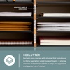 image:imageSafco Wooden Paper and Mail Organizer for Home Office and Classroom Adjustable Shelves and Stackable 12 Compartments with Drawers Modern Gray