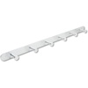 image:imageSafco 4202 Nail Head Coat Hook 6 Hook Silver6 Hook