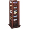 image:imageSafco 4325BL Industrial Steel Rotary Magazine amp File Rack  92 Pocket Black  360 Rotational Steel Base 5 lbs Capacity Per PockeWood