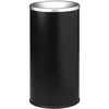 image:imageSafco Ash Urn Black 9698 20  Durable Steel Body  Nonmarring Anodized Ash Tray  Easy to Clean Durable Smokers Receptacle for Office amp Home