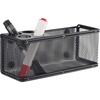 image:imageSafco Onyx Mesh Marker Organizer Basket  Steel Mesh with Durable Powder Coat Finish  8W x 325D x 3H  Magnetic Back  Includes Wall Mounting Hardware  Perfect for Office amp Classrooms