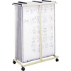 image:imageSafco Products 5059 Mobile Vertical File Store and Organize Blue Prints Files CAD Drawings and More Tropic Sand12 Clamps