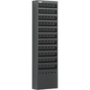 image:imageSafco Steel Magazine Rack 23 Pocket Wall Mounted Display for Home amp Office Durable Powder Coat FinishBlack