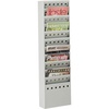 image:imageSafco Steel Magazine Rack 23 Pocket Wall Mounted Display for Home amp Office Durable Powder Coat FinishLight Gray