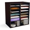 image:imageSafco Wooden Paper and Mail Organizer for Home Office and Classroom Adjustable Shelves and Stackable