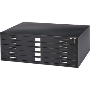 image:imageSafco Products Flat File for 36 W x 24 D Documents 5Drawer Additional Options Sold Separately Tropic SandBlack