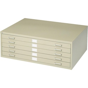image:imageSafco Products Flat File for 36 W x 24 D Documents 5Drawer Additional Options Sold Separately Tropic SandTropic Sand