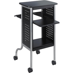 image:imageSafco Products Scoot Presentation Cart Black