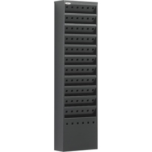 image:imageSafco Steel Magazine Rack 23 Pocket Wall Mounted Display for Home amp Office Durable Powder Coat FinishBlack