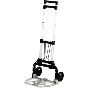 image:imageo Safco o  StowAway Hand Truck Cart 110lb Capacity 1514w x 16d x 39h Aluminum