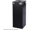 image:imageSafco 2983BL Public Square Recycling Receptacle Base 37Gallon Top Sold Separately Black