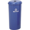 image:imageSafco 9632BU Tall Round Recycling Trash Can 20Gallon Blue